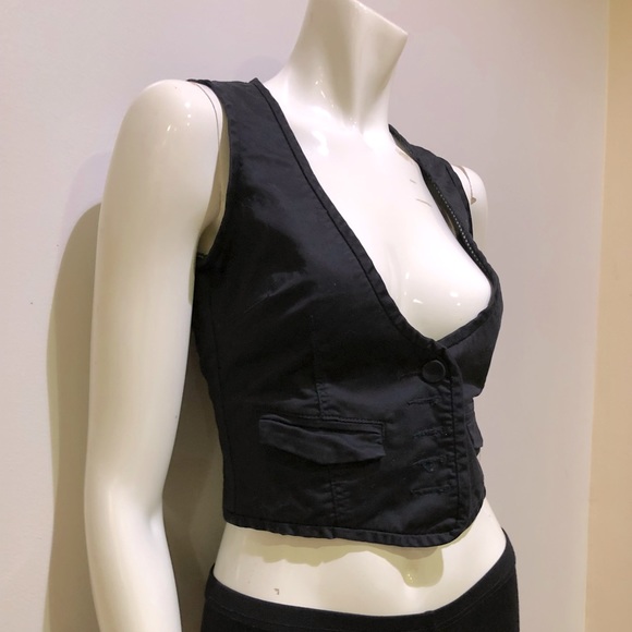 Nine West Jeans Vest - Picture 2 of 3